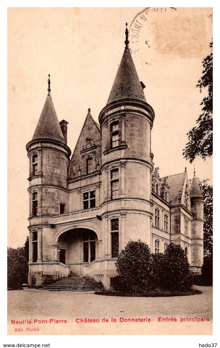 Neuillé Pont Pierre - Château De La Donneterie - Neuillé-Pont-Pierre