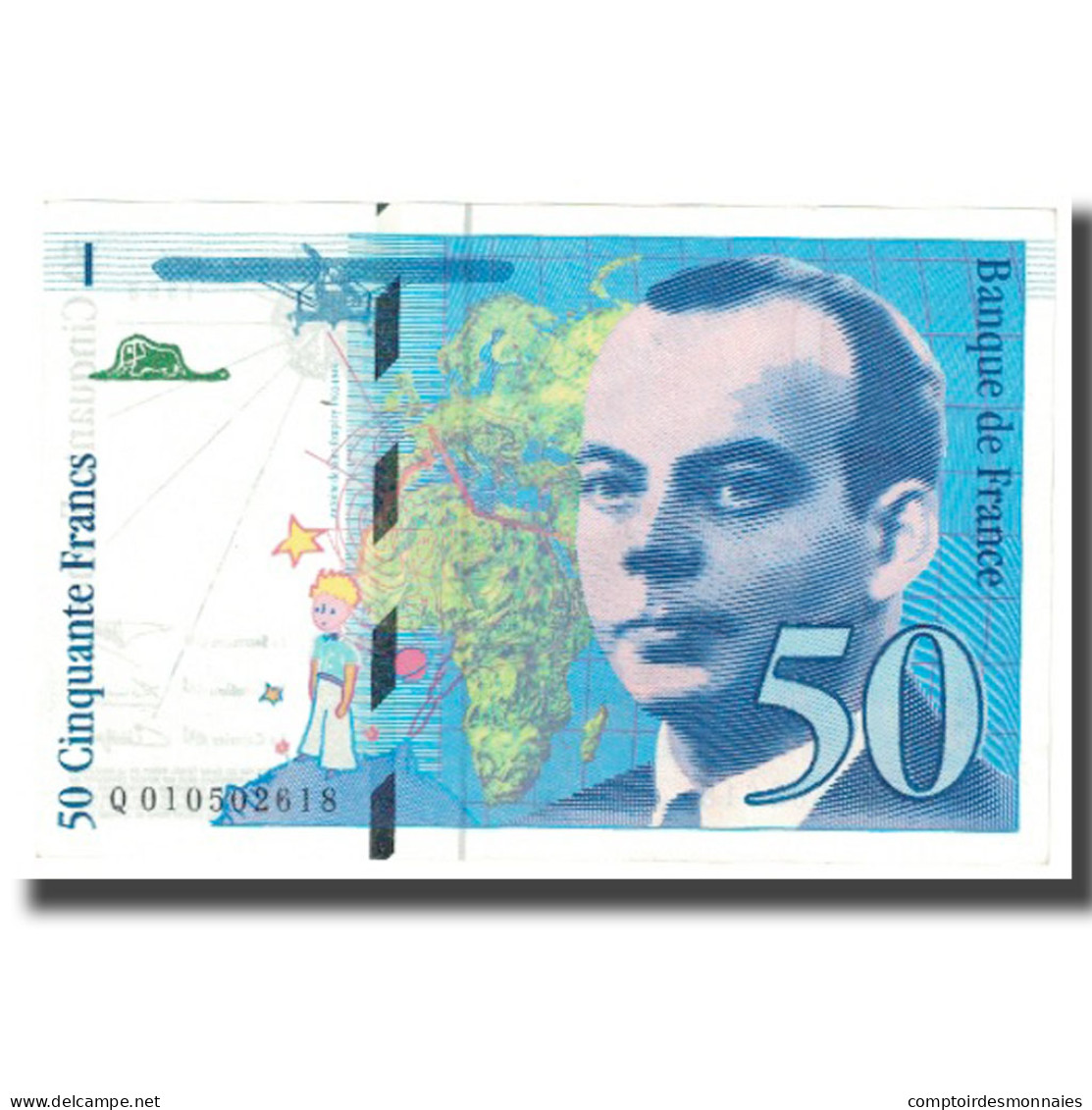 France, 50 Francs, St Exupéry, 1993, NEUF, Fayette:72.2, KM:157b - 50 F 1992-1999 ''St Exupéry''