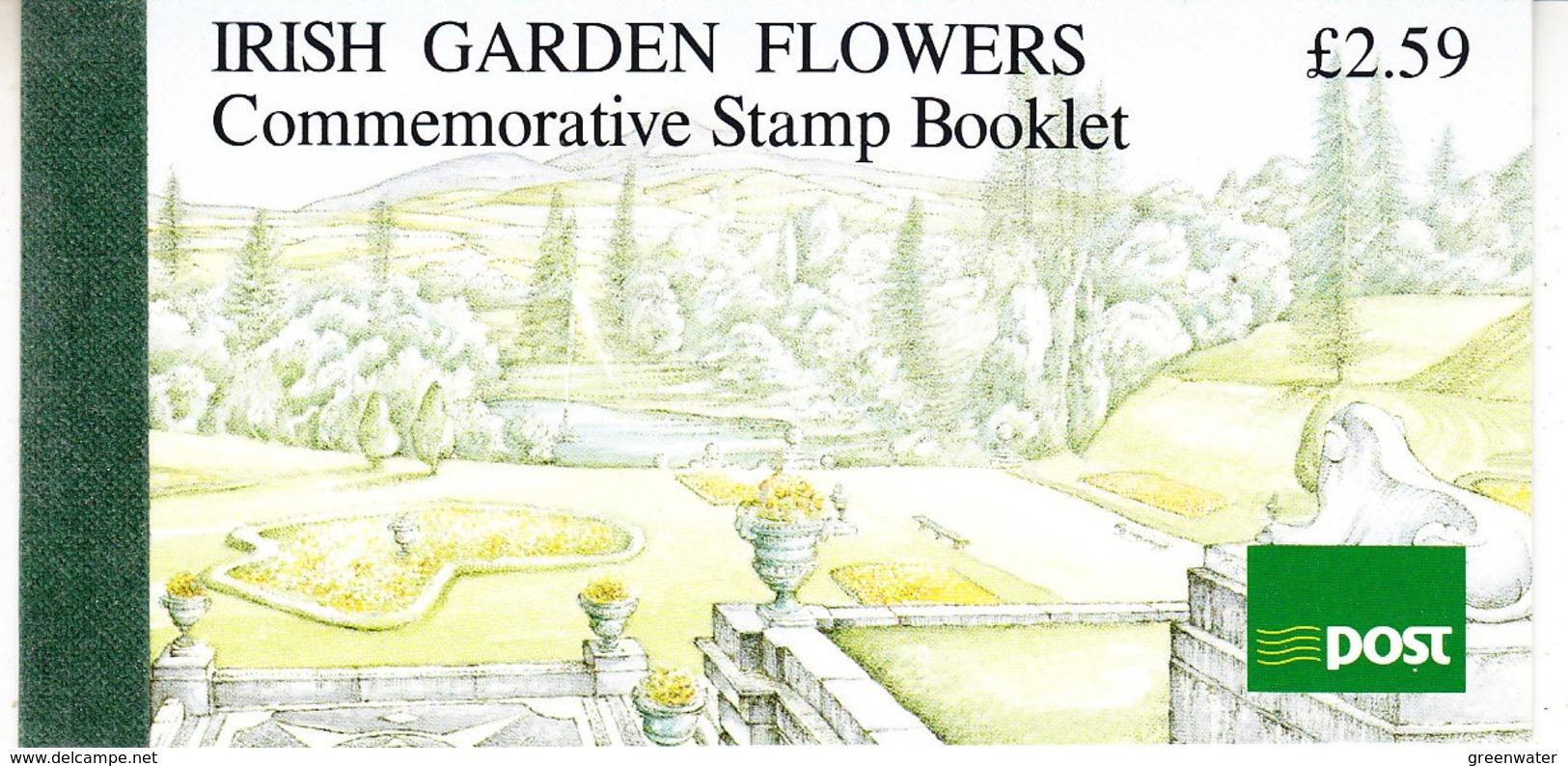 Ireland 1990 Irish Garden Flowers  Booklet  ** Mnh (44432A) - Postzegelboekjes
