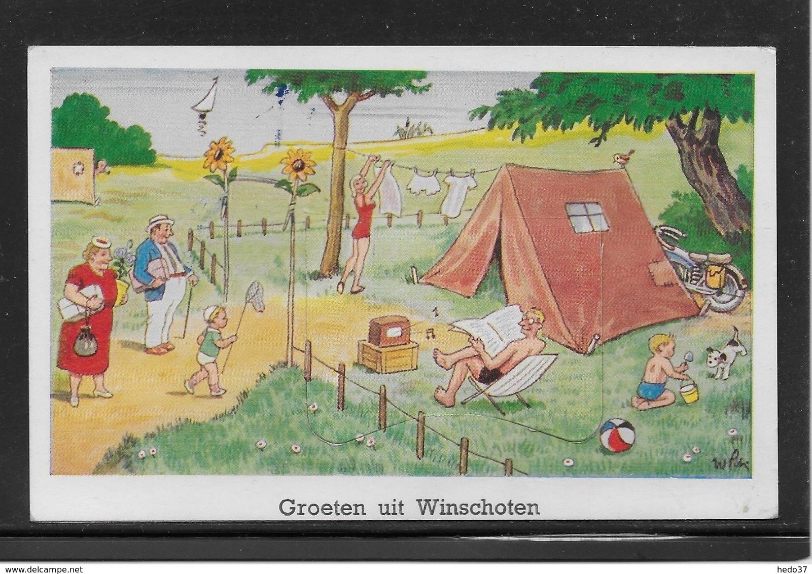 Pays Bas - Winschoten - Carte à Système - Winschoten