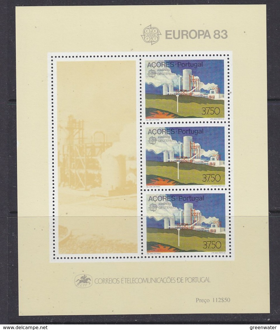 Europa Cept 1983 Azores M/s ** Mnh (44436A) - 1983