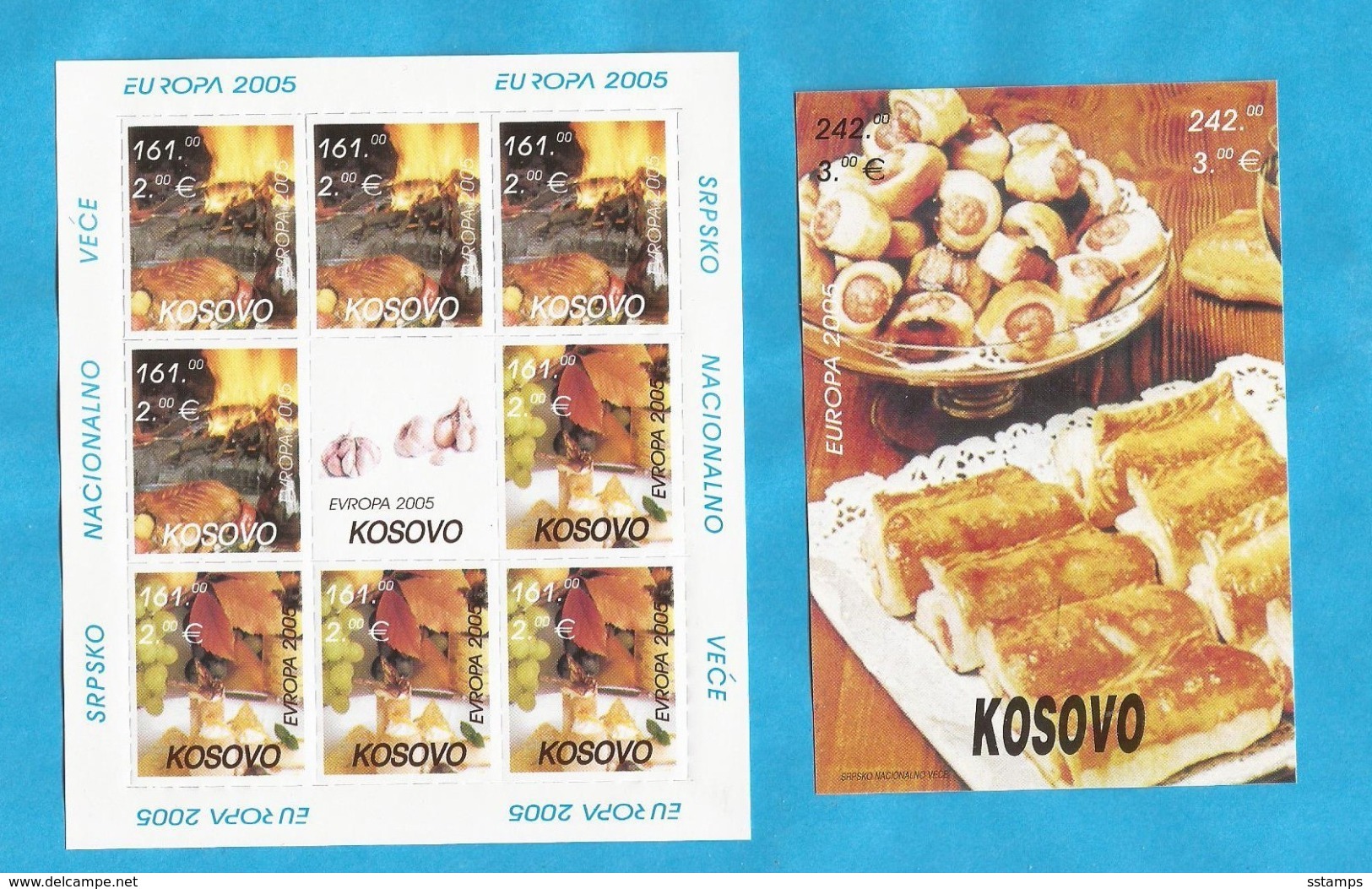 2000-07     EUROPA CEPT KOSOVO SERBIA SRBIJA  SAMMLUNG LUX  JETZ KAUFEN  EINMALIG INTERESSANT MNH
