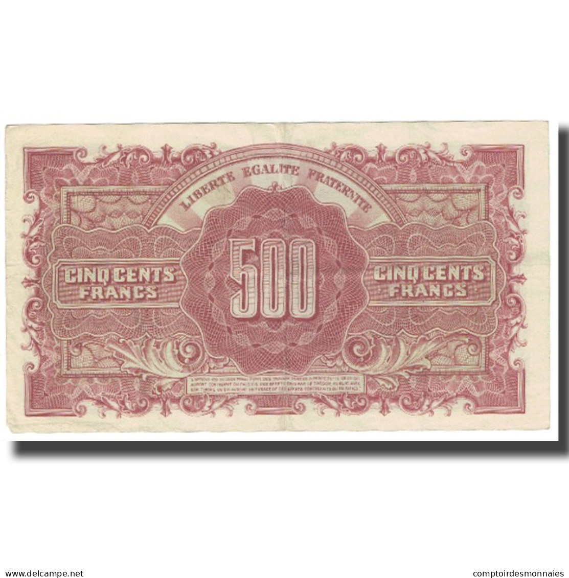 France, 500 Francs, Marianne, SPL, Fayette:11.3, KM:106 - 1943-1945 Marianna