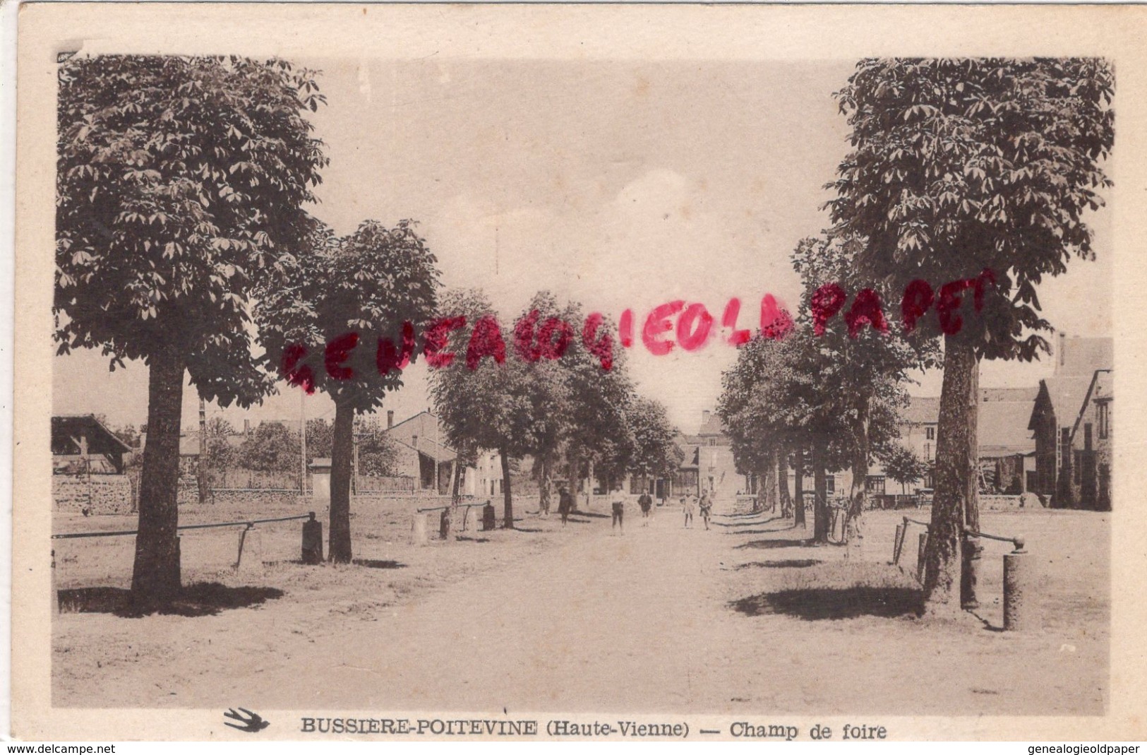 87 - BUSSIERE POITEVINE - CHAMP DE FOIRE - Bussiere Poitevine