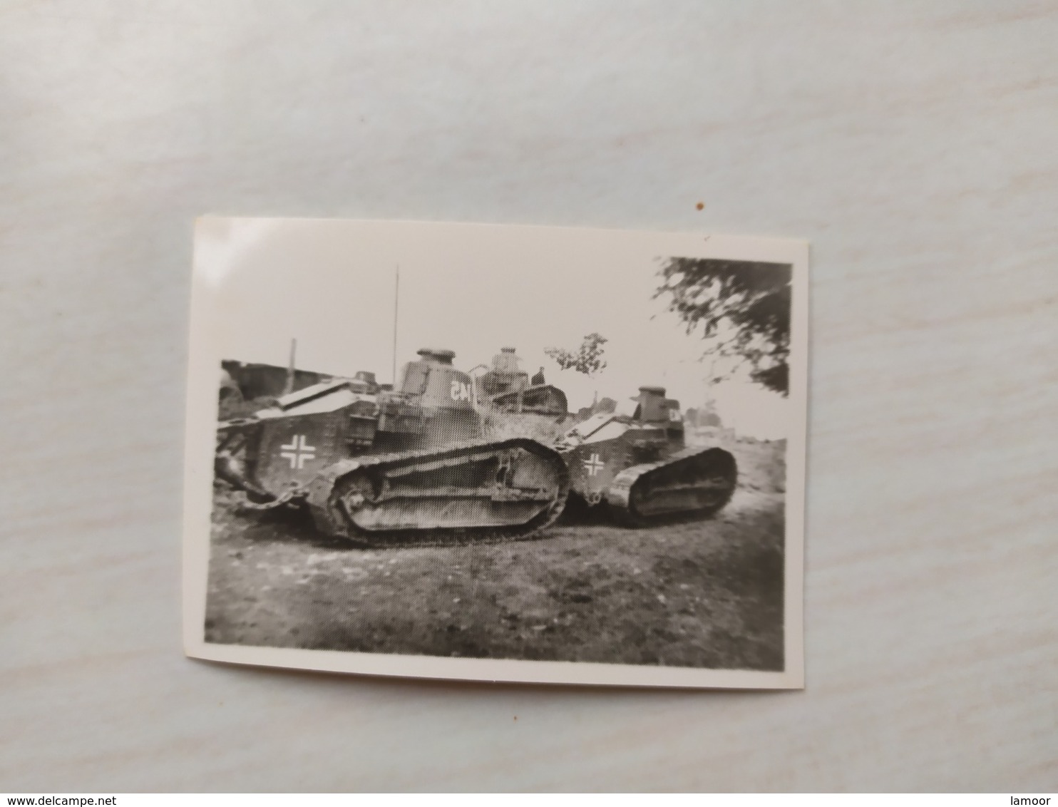 2WK Foto  Panzer Wehrmacht Kampfwagen Tank Frankreich Renault - 1939-45