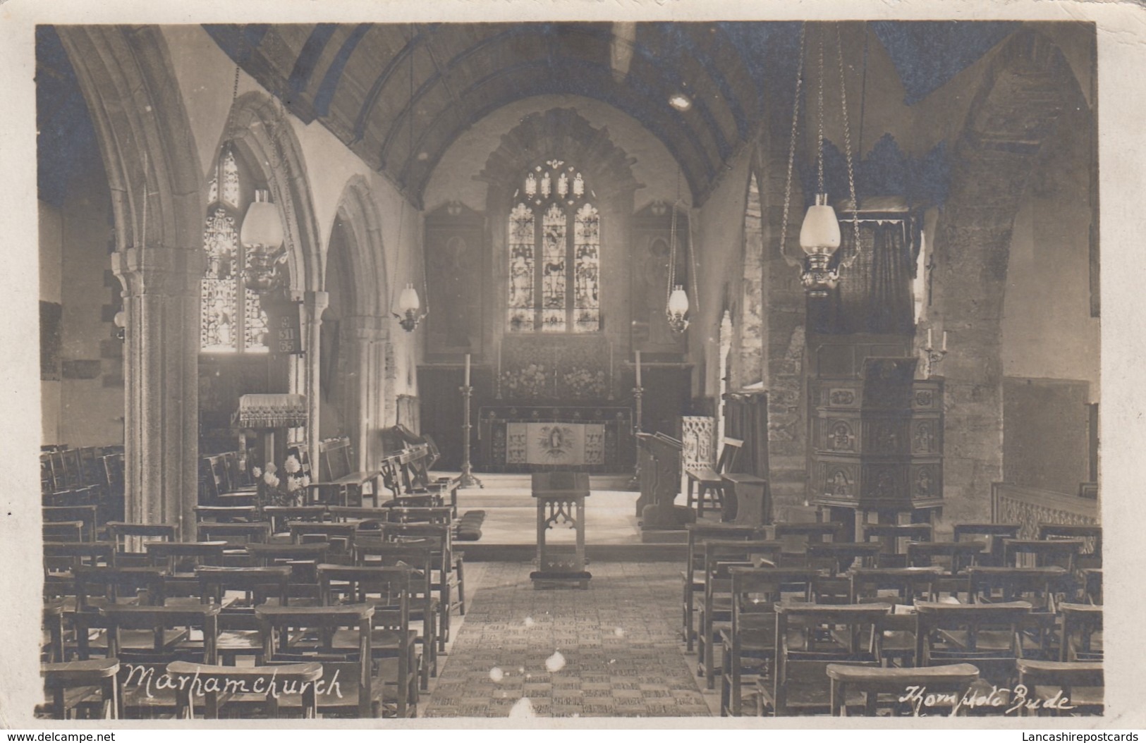 Postcard Marhamchurch Cornwall By Thorn Of Bude PU 1915 To Mrs Roebuck In Mirfield My Ref  B13606 - Other & Unclassified