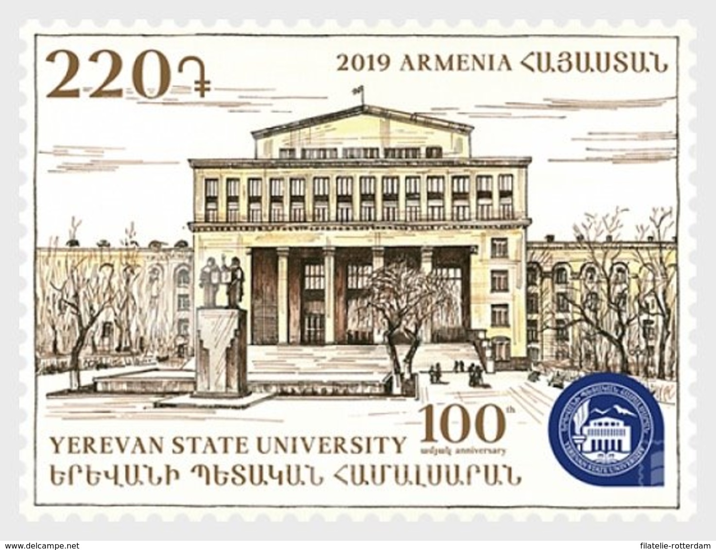 Armenië / Armenia - Postfris / MNH - 100 Jaar Universiteit Yerevan 2019 - Armenië