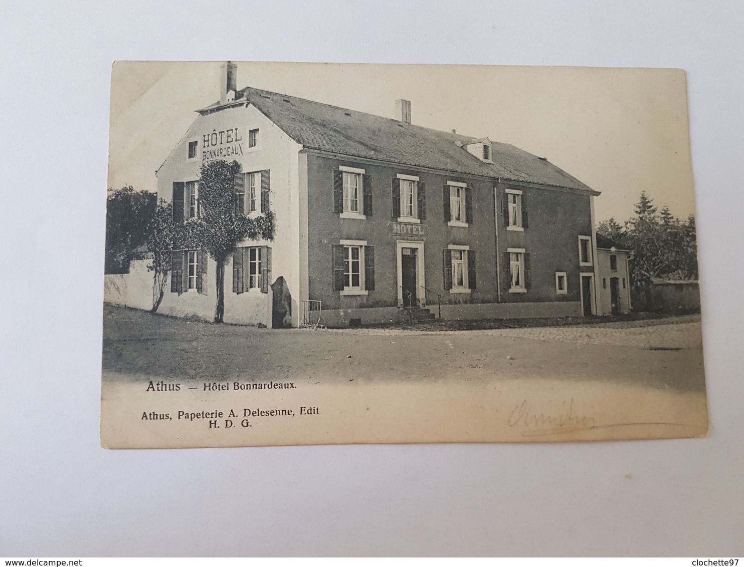 A 1850 - Athus Hôtel Bonnardeaux - Aubange