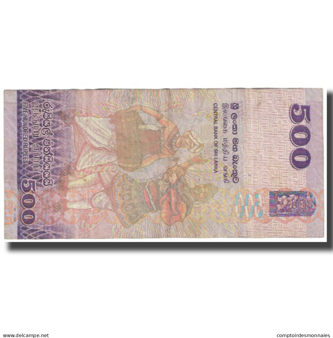 Billet, Sri Lanka, 500 Rupees, 2010, 2010-01-01, KM:126a, SUP - Sri Lanka