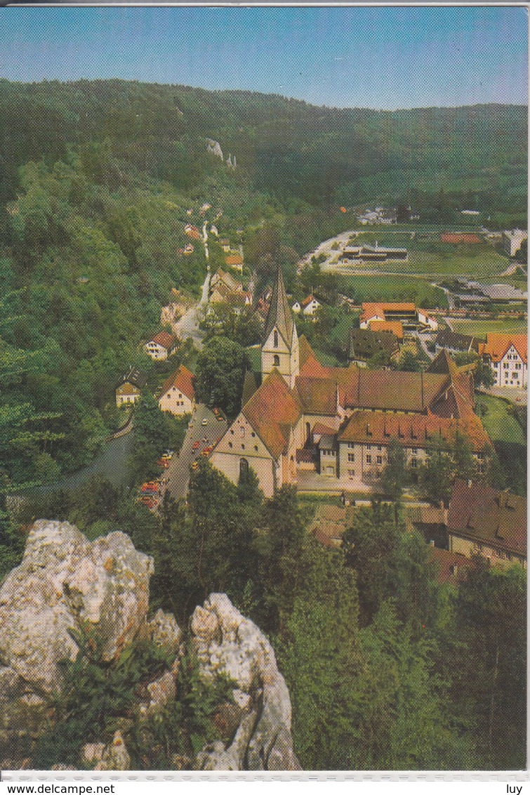 BLAUBEUREN 7902 , Blick Auf Kloster Und Blautopf, Luftbild  Marke Europa CEPT - Blaubeuren