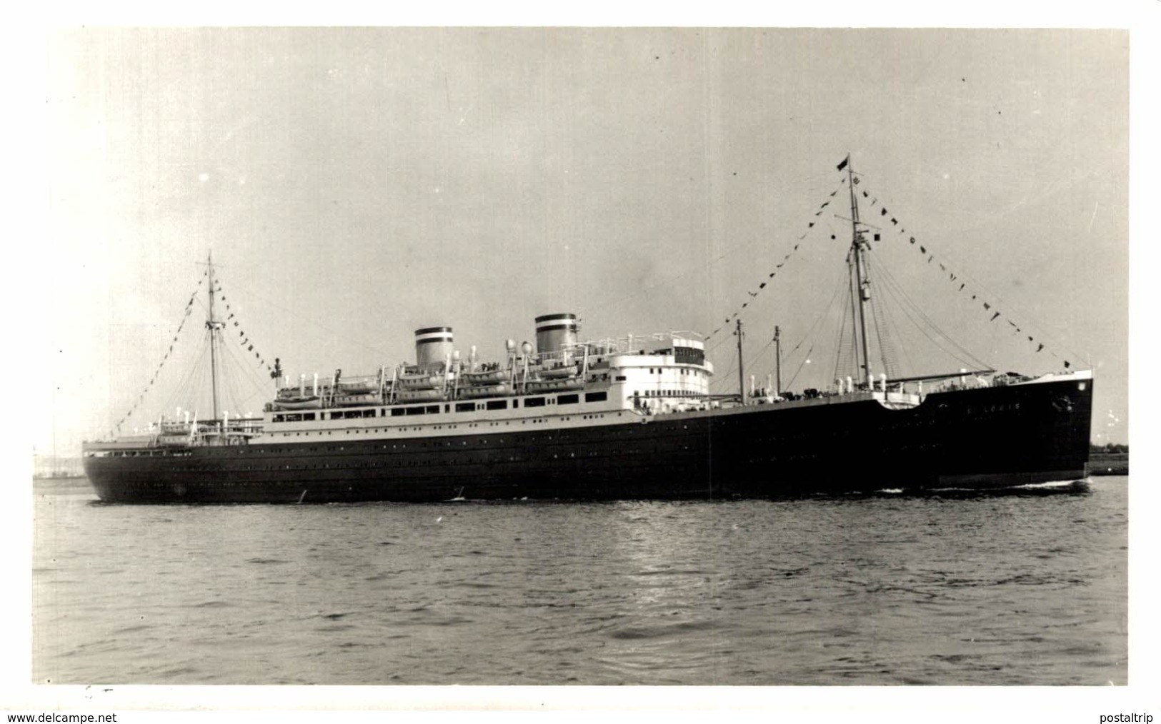 RPPC BARCO PAQUEBOTE SHIP - Dampfer