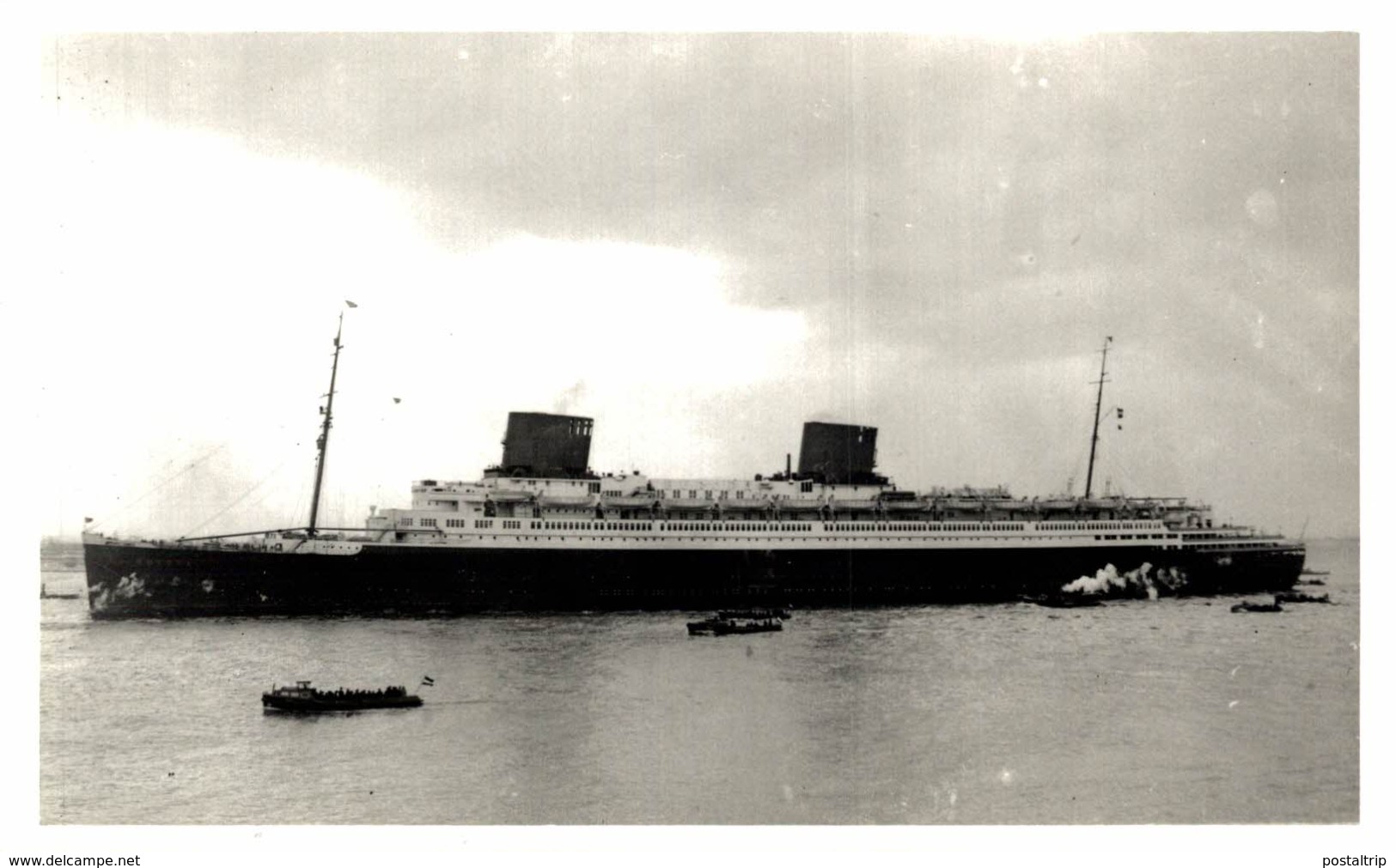 RPPC SUROPA PAQUEBOTE SHIP - Paquebote