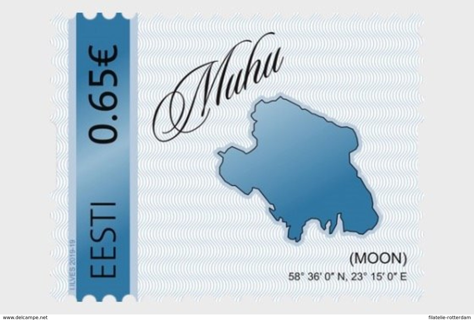 Estland / Estonia - Postfris / MNH - Muhumaa 2019 - Estland