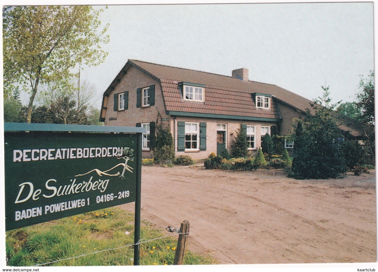 Loon Op Zand - Recreatieboerderij 'De Suikerberg', Baden Powellweg 1 - Kaatsheuvel