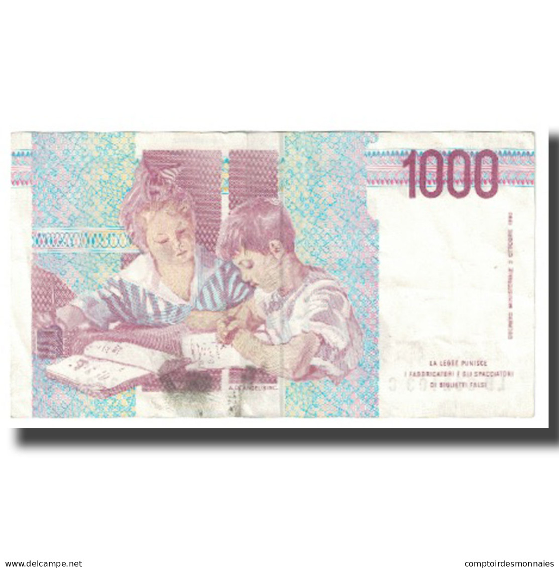 Billet, Italie, 1000 Lire, 1990, 1990-10-03, KM:114a, SPL - 1000 Lire