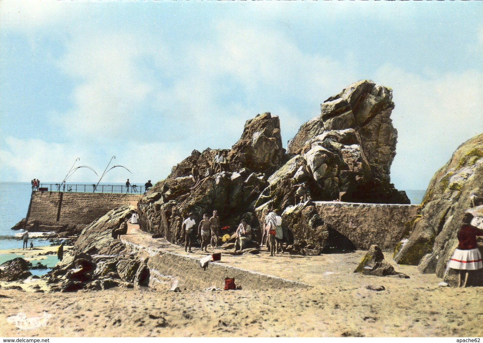 (44) - ST MARC SUR MER - Les Rochers Et La  Jetée - Autres & Non Classés