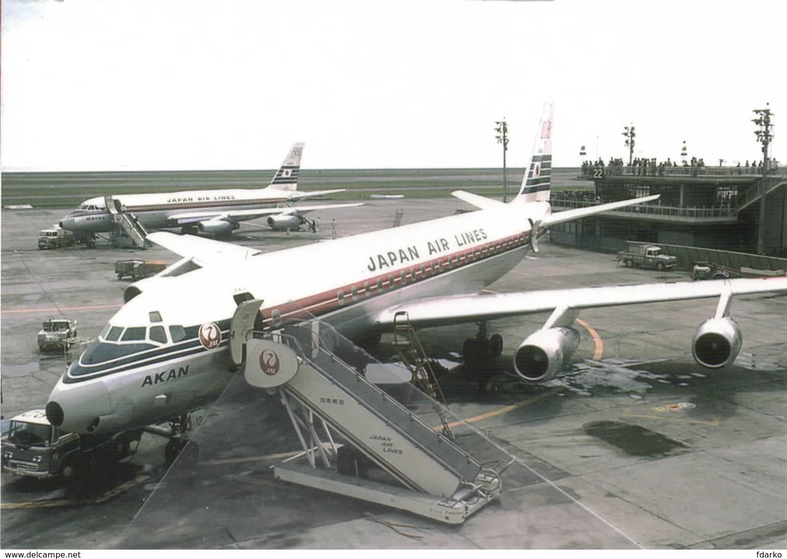 JAL Japan Airlines Douglas DC-8 JA8012 Avion At HND Aviation Airplane - 1946-....: Era Moderna