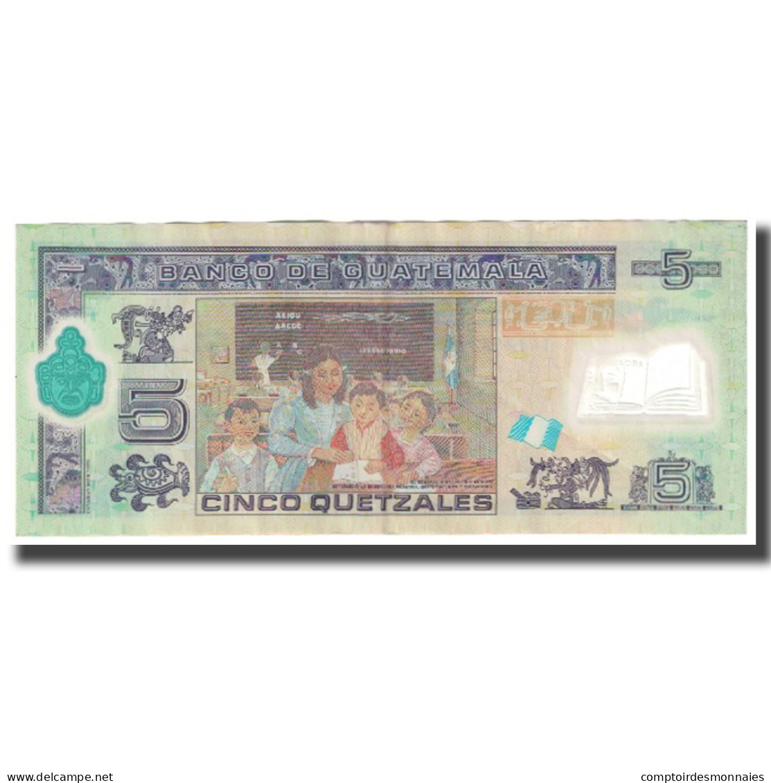 Billet, Guatemala, 5 Quetzales, 2010, 2010-05-19, KM:116, TB - Guatemala