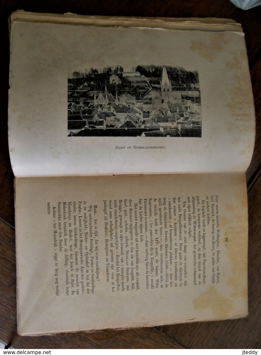 Oud   REISJES In   ZUID -- VLAANDEREN   Door Theodoor  SEVENS    1901  Uitgever    EUGeen BEYAERT     KORTRIJK - Oud