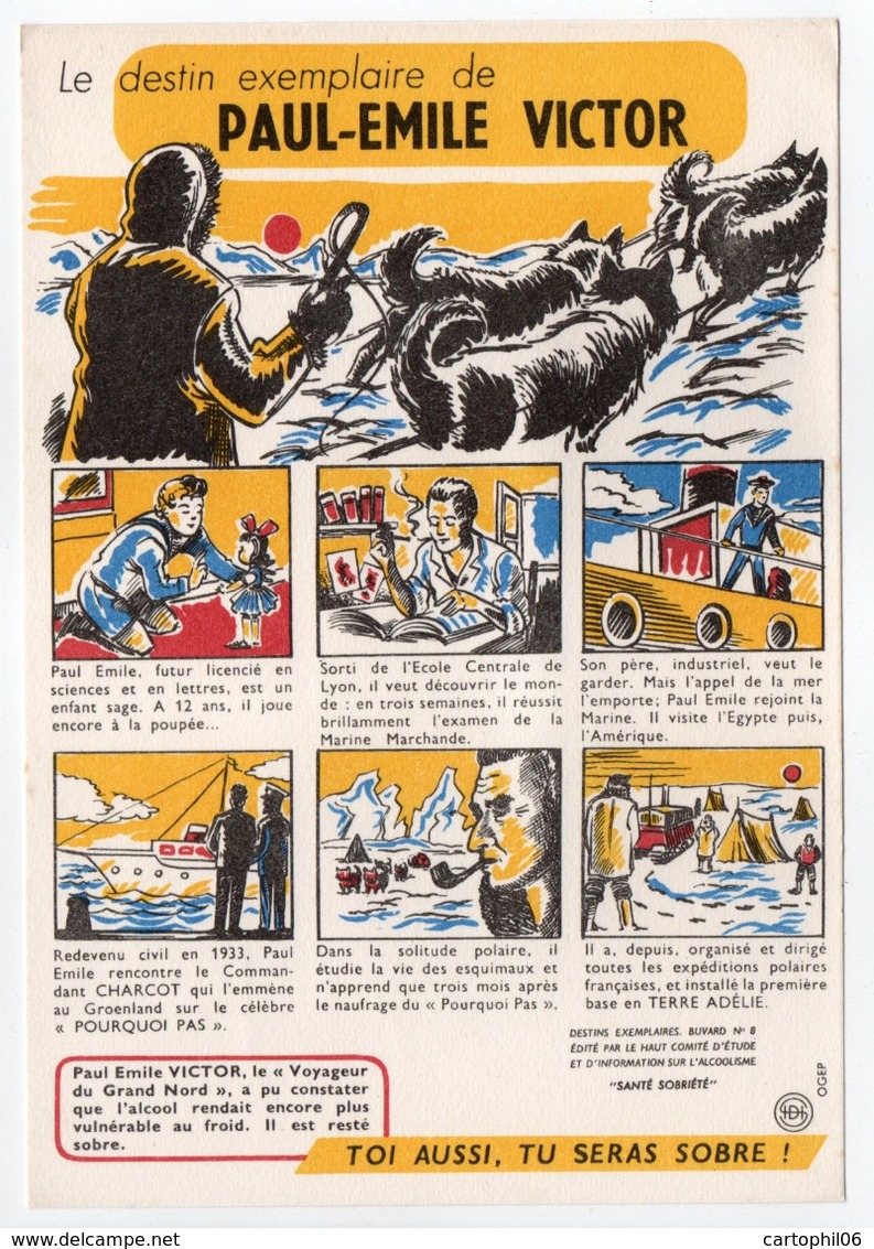 - BUVARD PAUL-EMILE VICTOR - Édité Par Le Haut Comité D'Étude Et D'Information Sur L'Alcoolisme SANTÉ SOBRIÉTÉ N° 8 - - Autres & Non Classés
