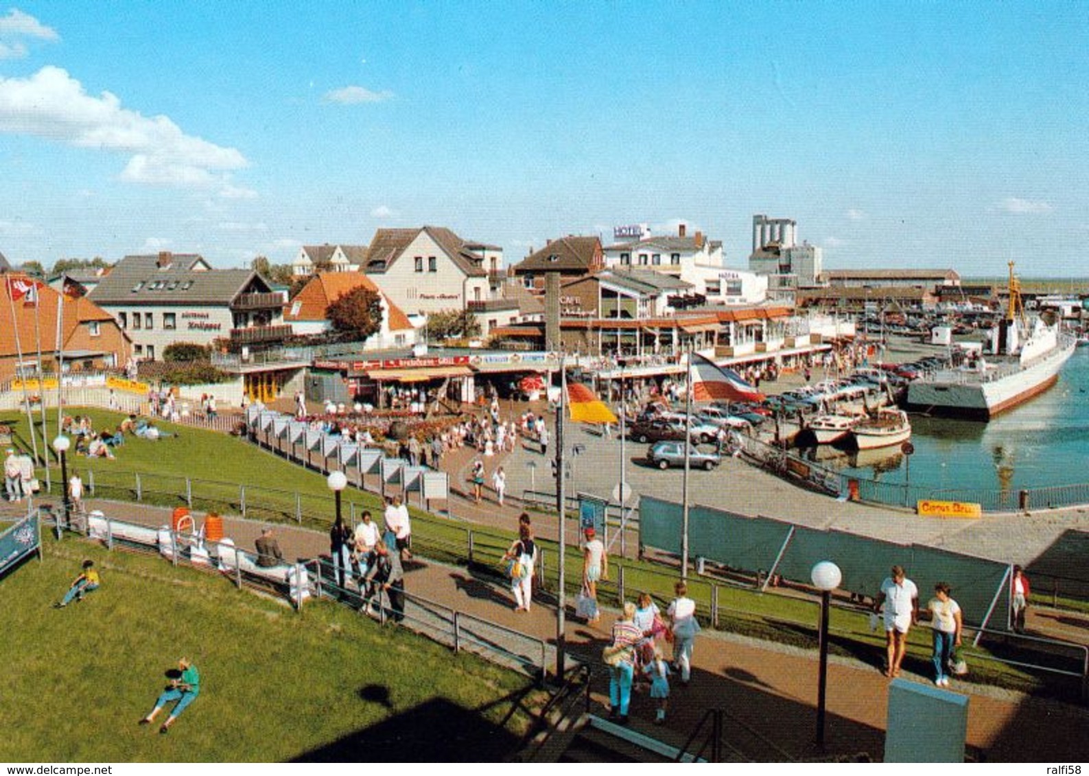 1 AK Germany / Schleswig-Holstein * Nordseeheilbad Büsum - Hauptaufgang Zum Strand * - Buesum