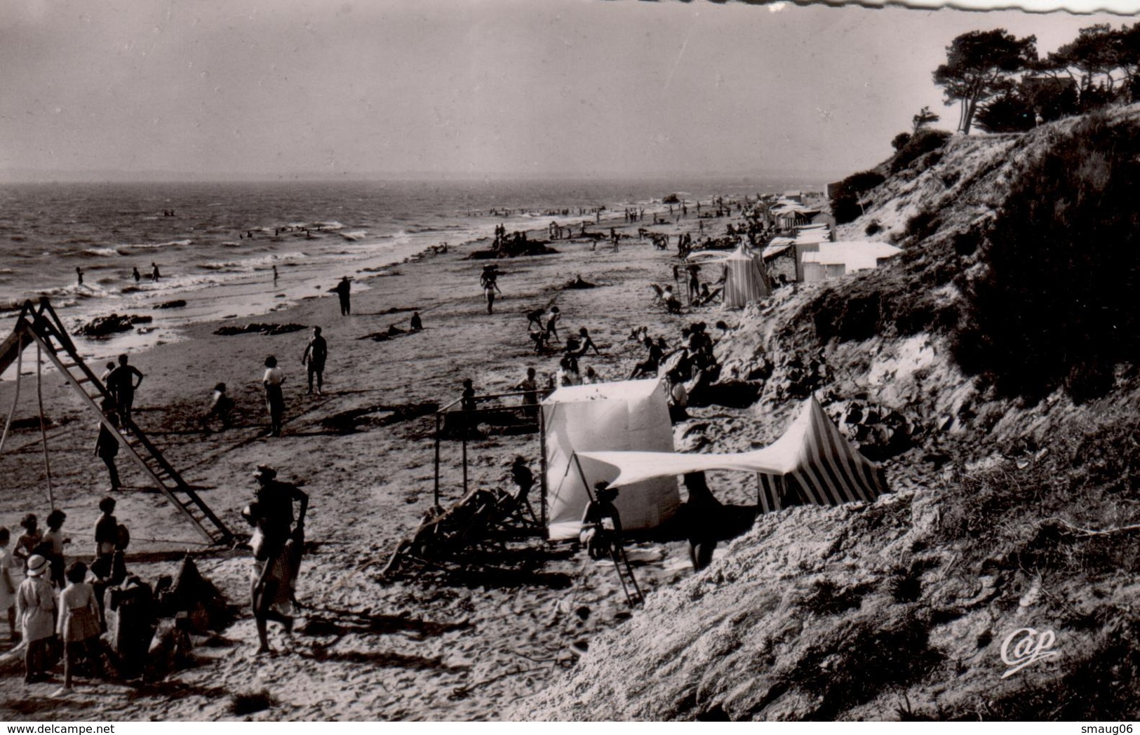 44 - SAINT BRÉVIN L'OCÉAN - LA PLAGE VERS LE POINTEAU - Saint-Brevin-l'Océan