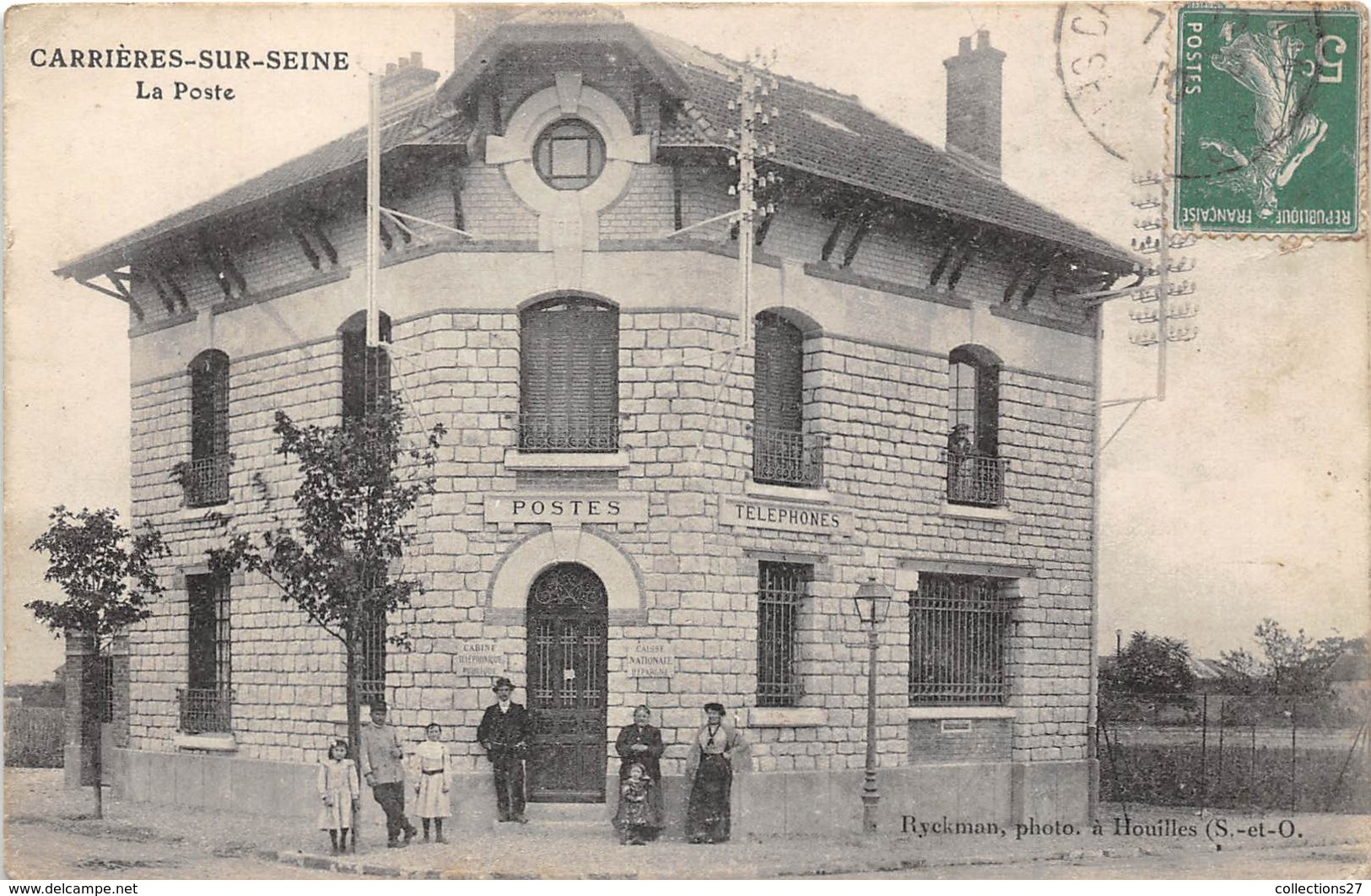 78-CARRIERES-SUR-SEINE- LA POSTE - Carrières-sur-Seine