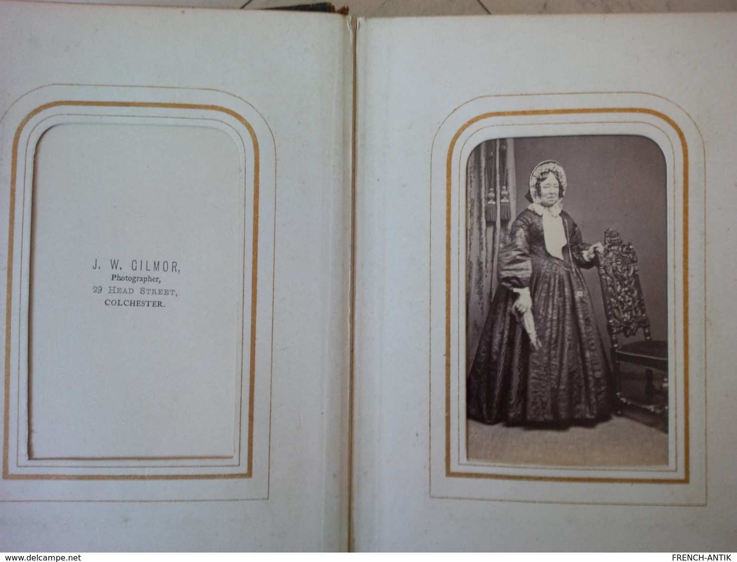 ALBUM PHOTO CDV ROYAUME UNI 1870 1880 PHOTOGRAPHE GAUBERT CILMOR THREDDERS MC LEAN AND HAES - Album & Collezioni