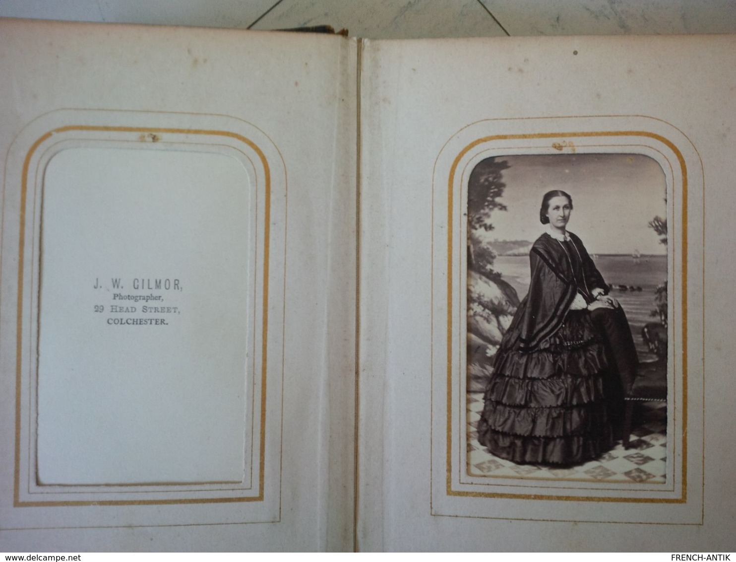 ALBUM PHOTO CDV ROYAUME UNI 1870 1880 PHOTOGRAPHE GAUBERT CILMOR THREDDERS MC LEAN AND HAES - Alben & Sammlungen