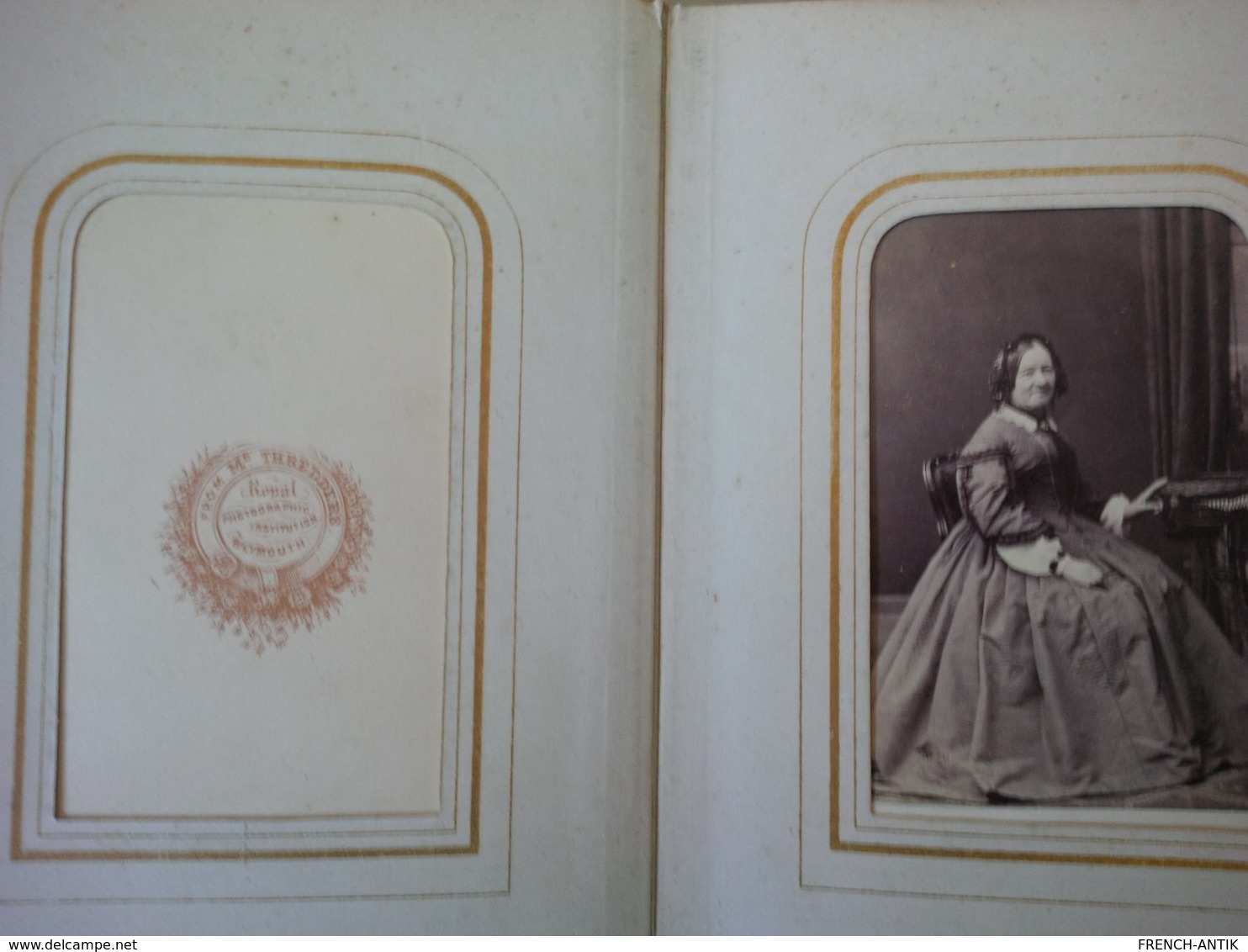 ALBUM PHOTO CDV ROYAUME UNI 1870 1880 PHOTOGRAPHE GAUBERT CILMOR THREDDERS MC LEAN AND HAES