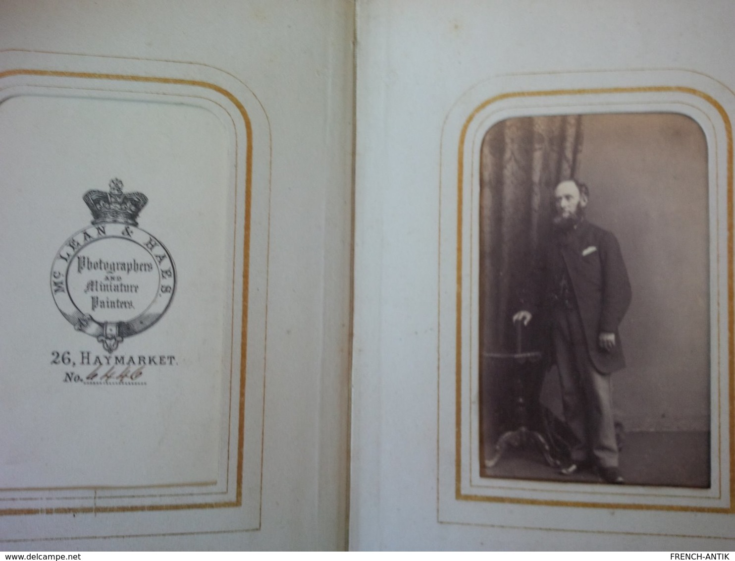 ALBUM PHOTO CDV ROYAUME UNI 1870 1880 PHOTOGRAPHE GAUBERT CILMOR THREDDERS MC LEAN AND HAES