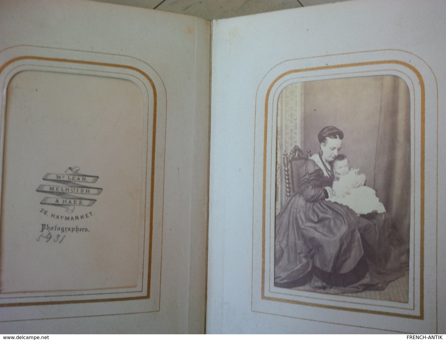 ALBUM PHOTO CDV ROYAUME UNI 1870 1880 PHOTOGRAPHE GAUBERT CILMOR THREDDERS MC LEAN AND HAES