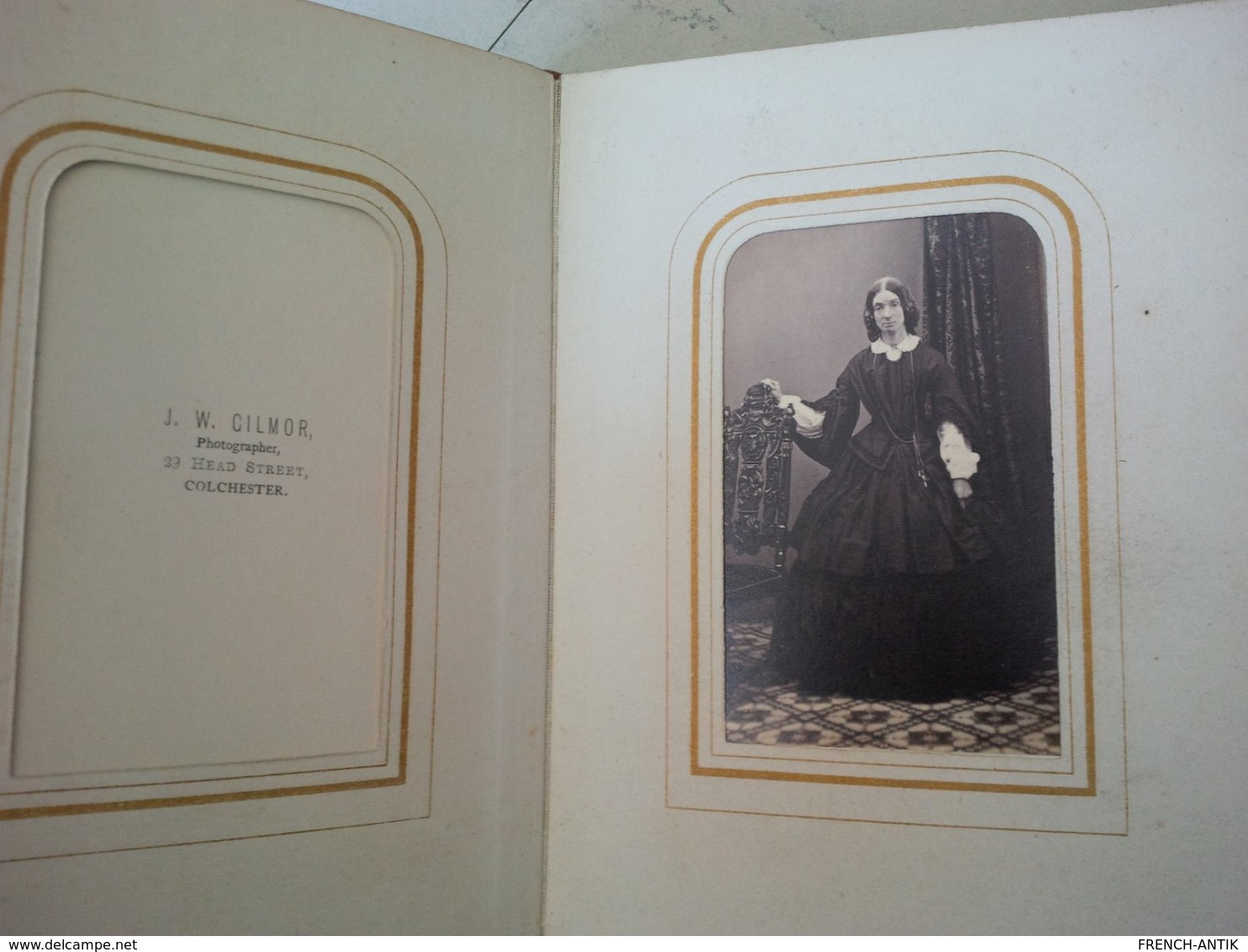 ALBUM PHOTO CDV ROYAUME UNI 1870 1880 PHOTOGRAPHE GAUBERT CILMOR THREDDERS MC LEAN AND HAES