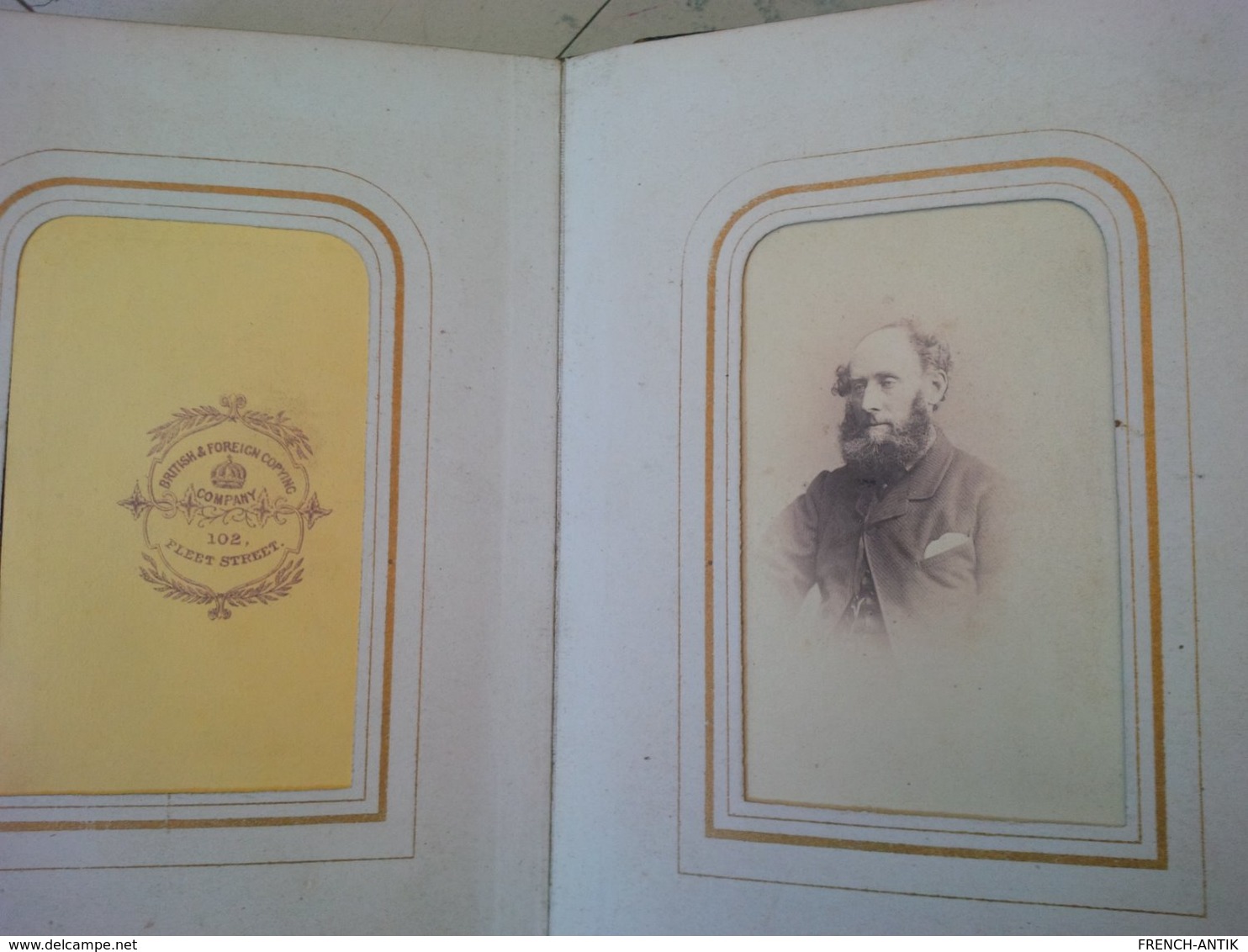 ALBUM PHOTO CDV ROYAUME UNI 1870 1880 PHOTOGRAPHE GAUBERT CILMOR THREDDERS MC LEAN AND HAES