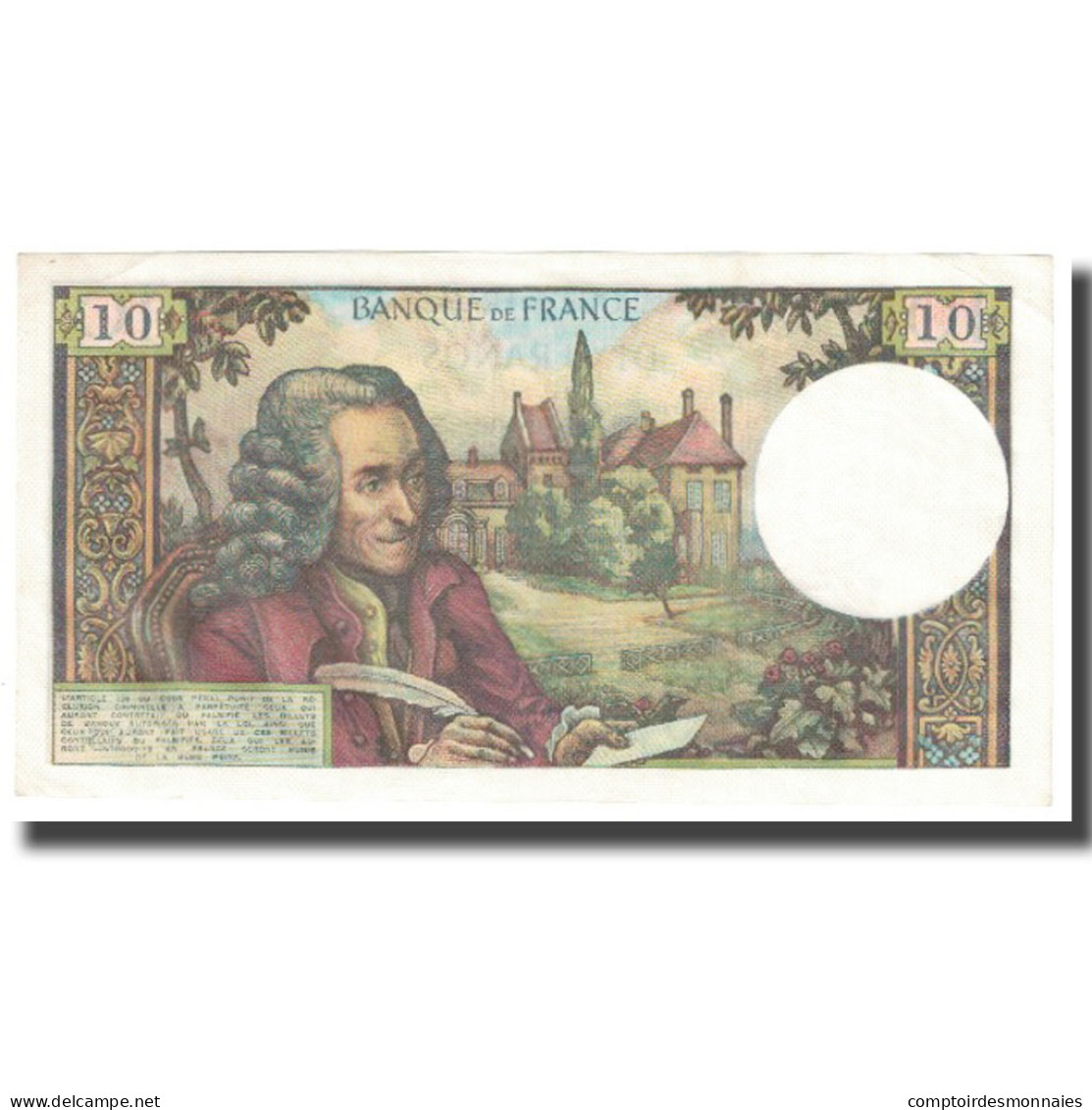 France, 10 Francs, Voltaire, 1972, 1972-06-01, NEUF, Fayette:62.57, KM:147d - 10 F 1963-1973 ''Voltaire''