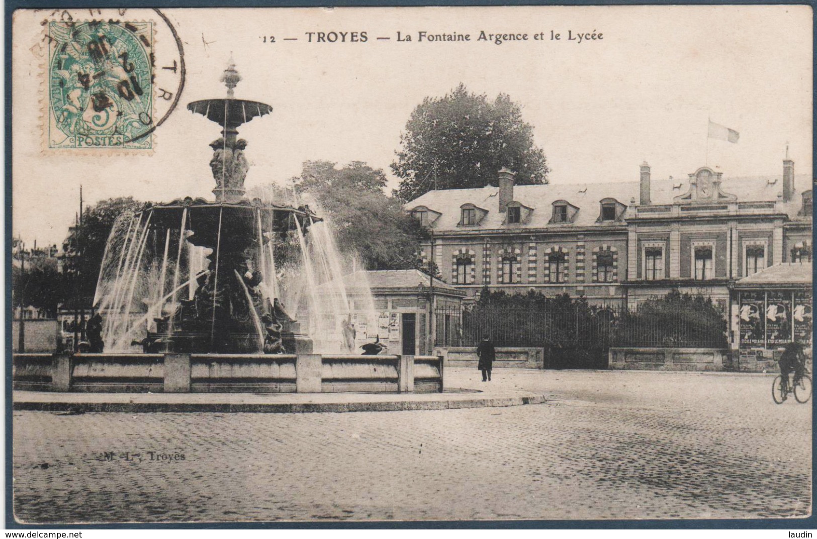 Lot 7 de 62 cartes postales Troyes uniquement , tous les visuels dans l'annonce