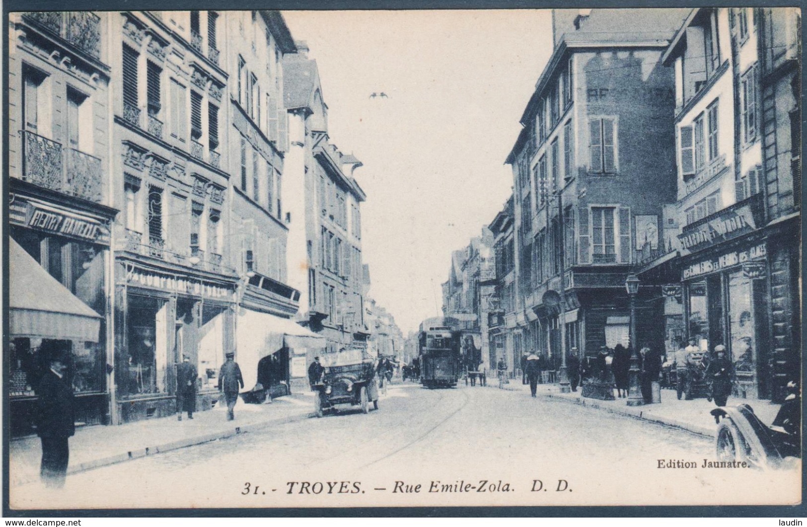 Lot 7 de 62 cartes postales Troyes uniquement , tous les visuels dans l'annonce