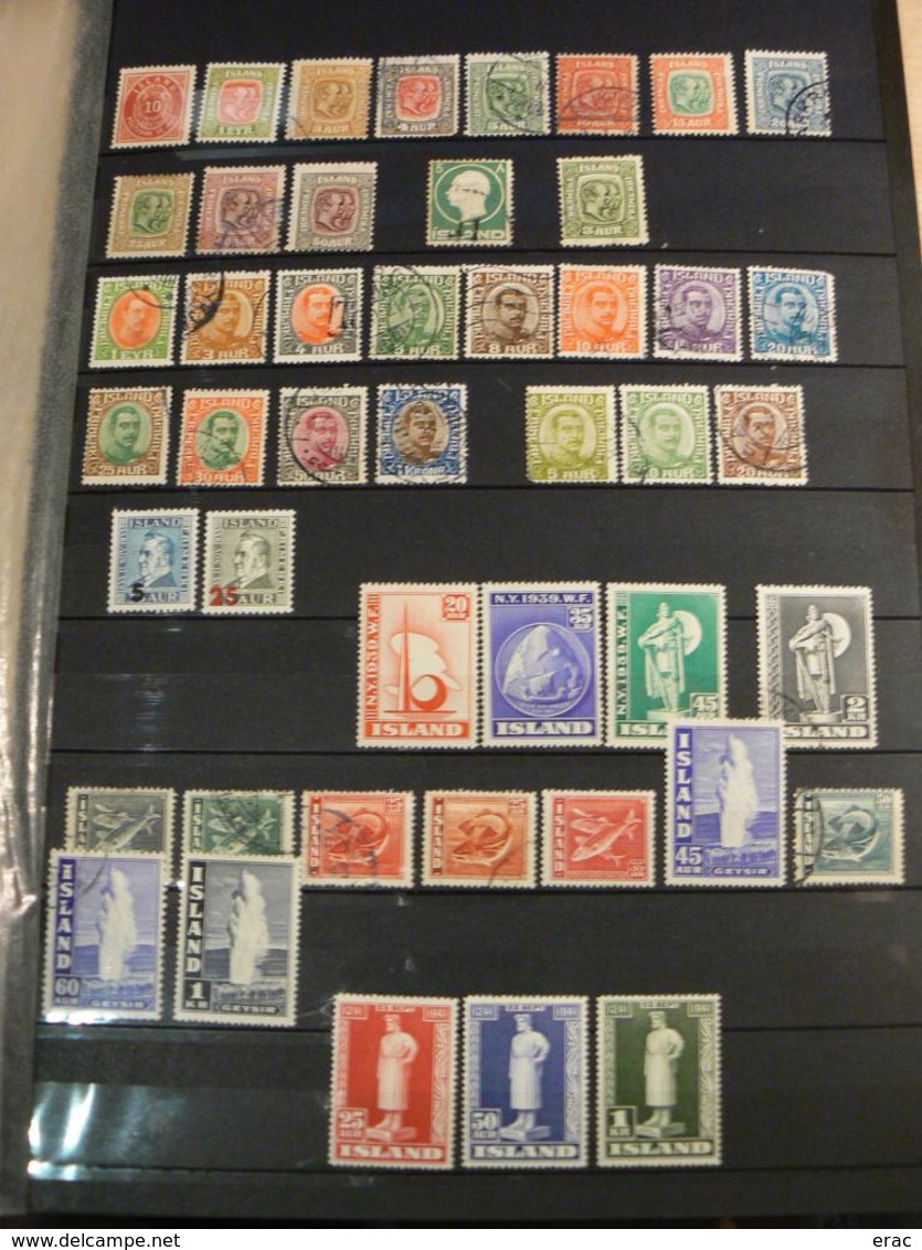 ISLANDE - Timbres Anciens Neufs Et Oblitérés - Cote 200 - Collections (without Album)