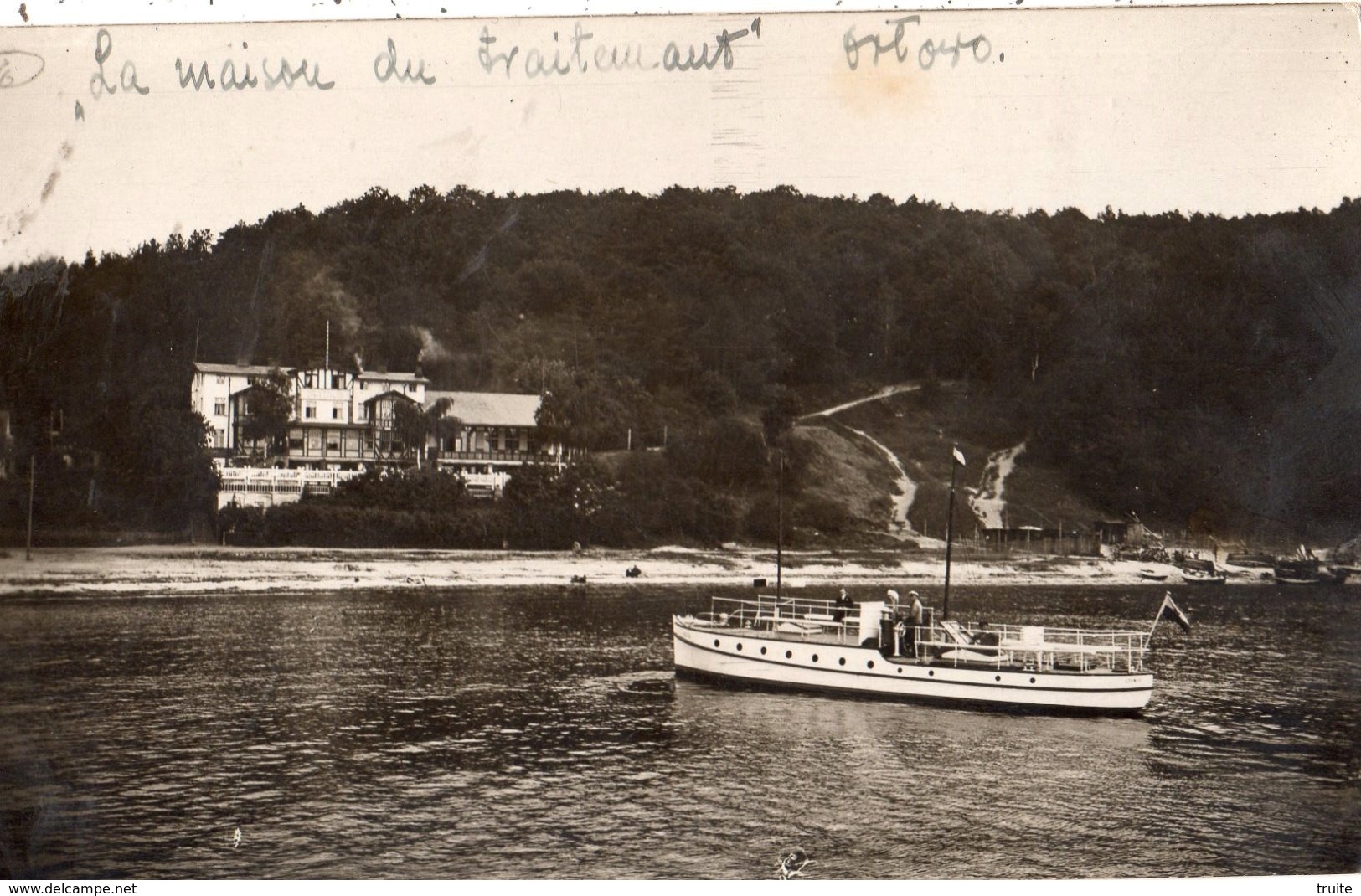 POLOGNE ORLOWO LA MAISON DU TRAITEMANT (CARTE PHOTO ) - Polen