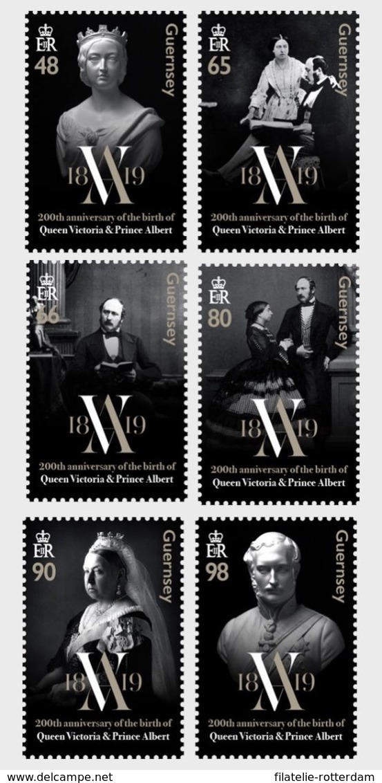 Guernsey - Postfris / MNH - Complete Set 200 Jaar Koningin Victoria 2019 - Guernsey