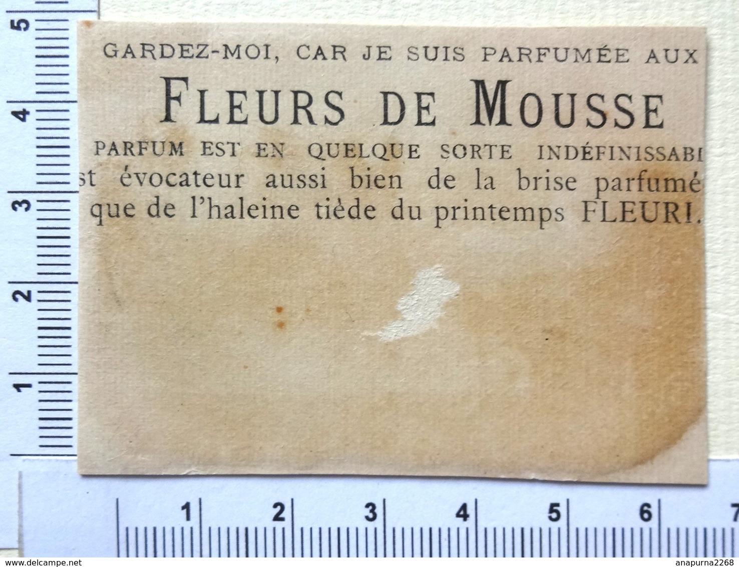 PETIT CHROMO ...PARFUM ...FLEURS DE MOUSSE....NAÏADE...PAPILLONS - Other & Unclassified