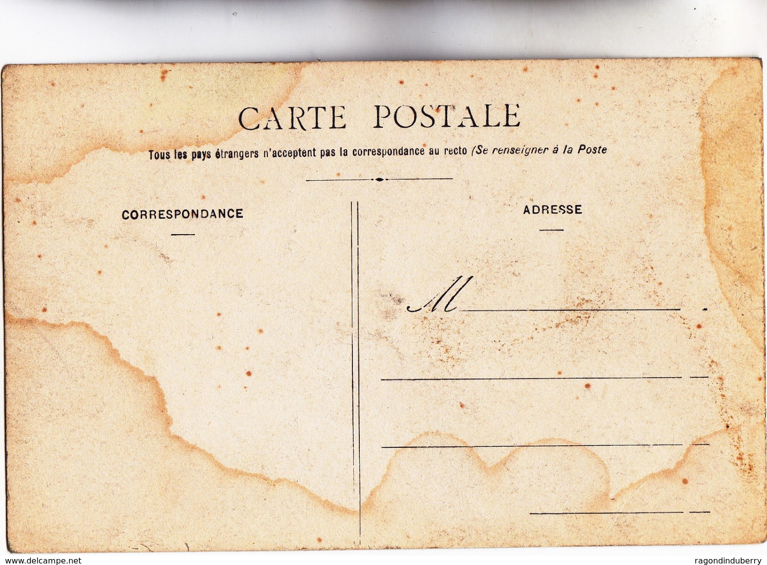 CPA PHOTO - 75 - PARIS (Probablement) - MAION SALIS "BUVETTE" Très Beau Cliché Groupe D'enfants Gros Plan - Vers 1905 19 - A Identifier
