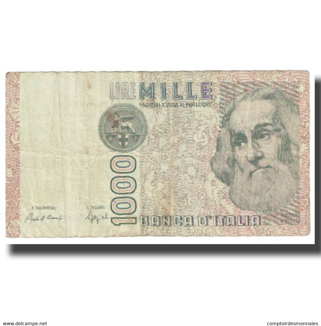 Billet, Italie, 1000 Lire, 1982, 1982-01-06, KM:109b, TB - Autres & Non Classés