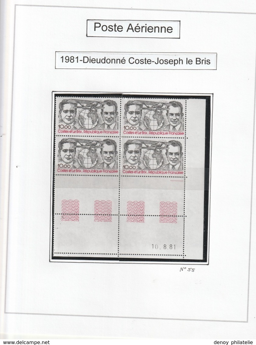 France Coin Daté - N° 55 - Poste Aérienne