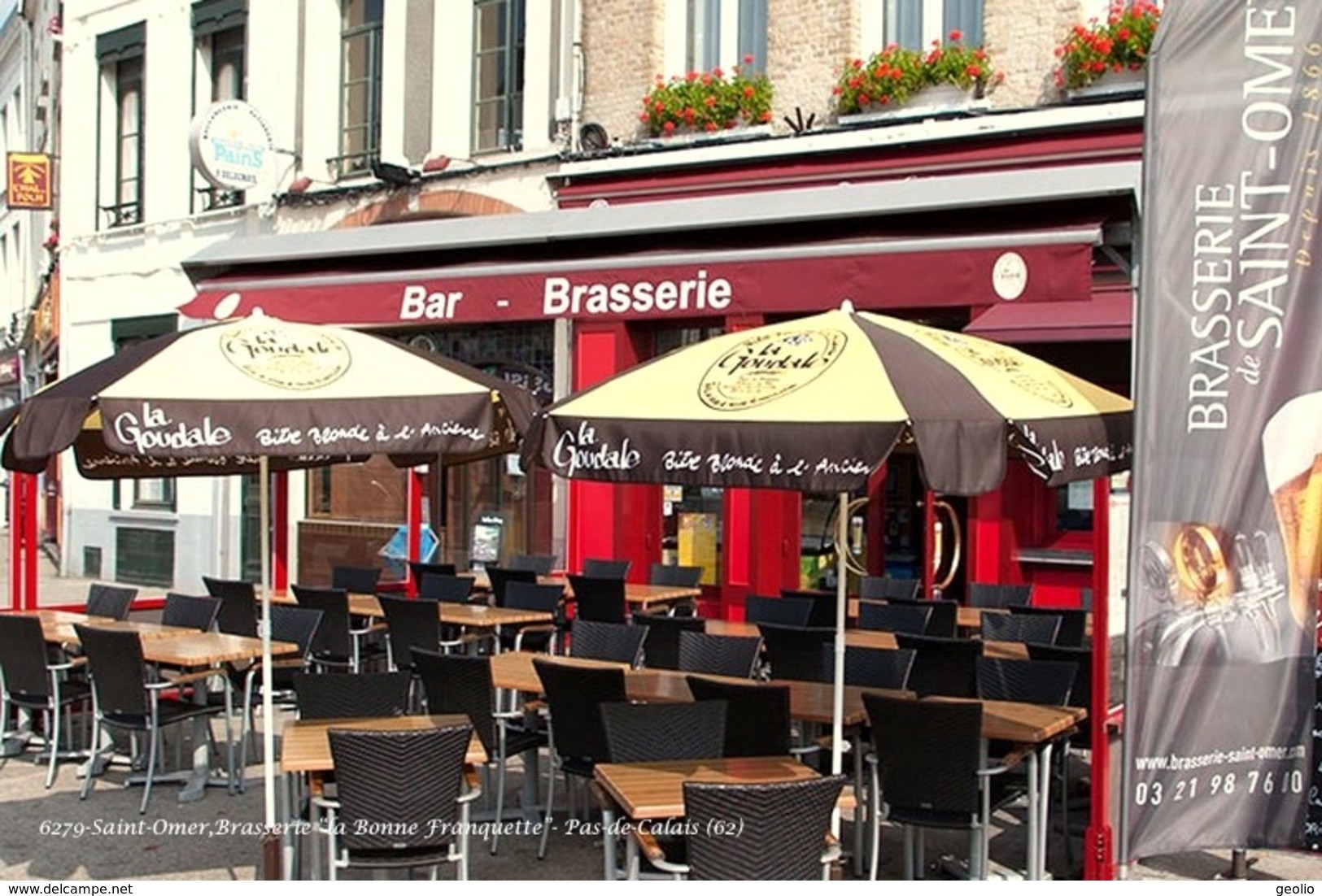 Saint-Omer (62)- Brasserie "La Banque Franquette" (Edition à Tirage Limité) - Saint Omer