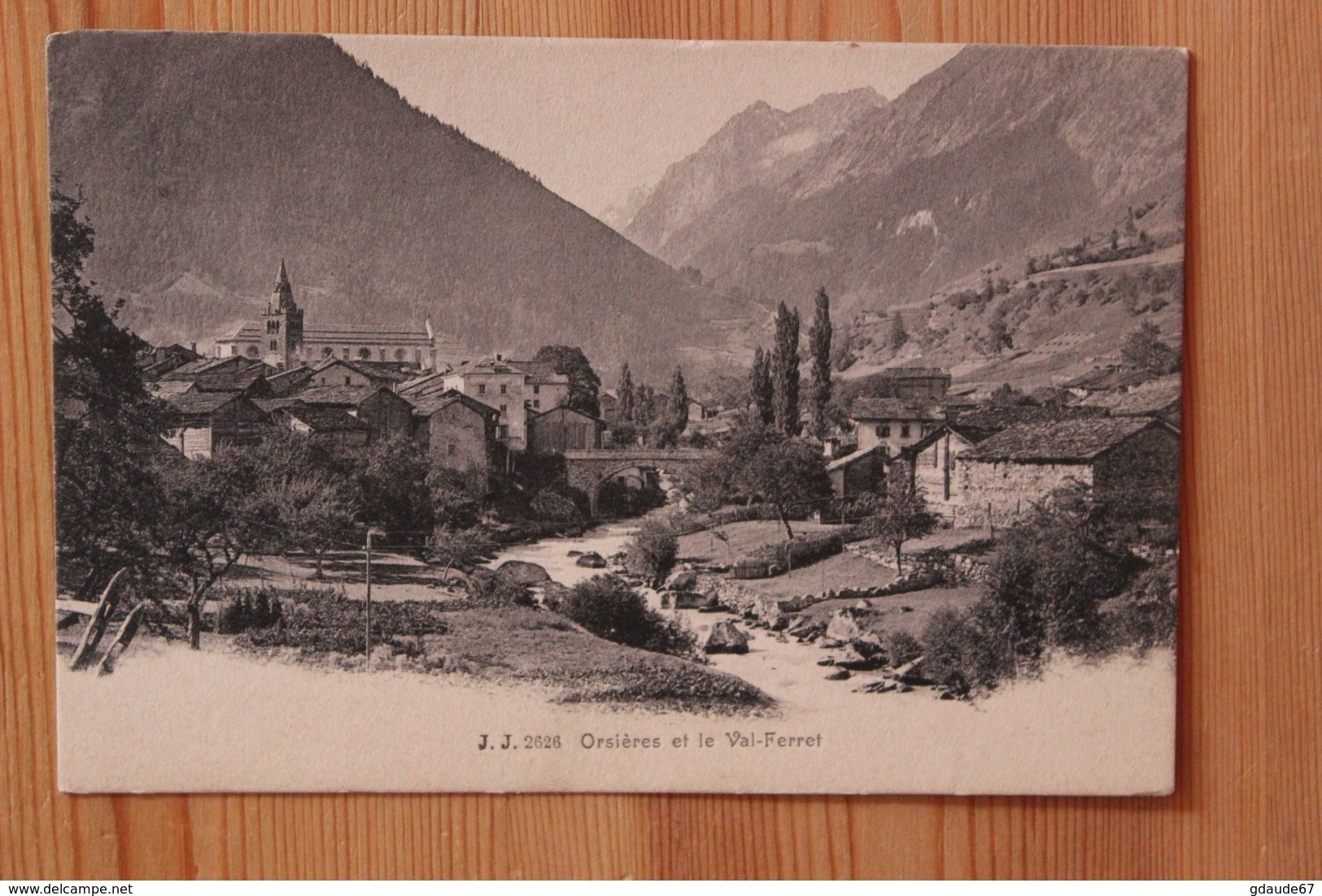 ORSIERES ET LE VAL FERRET - Orsières