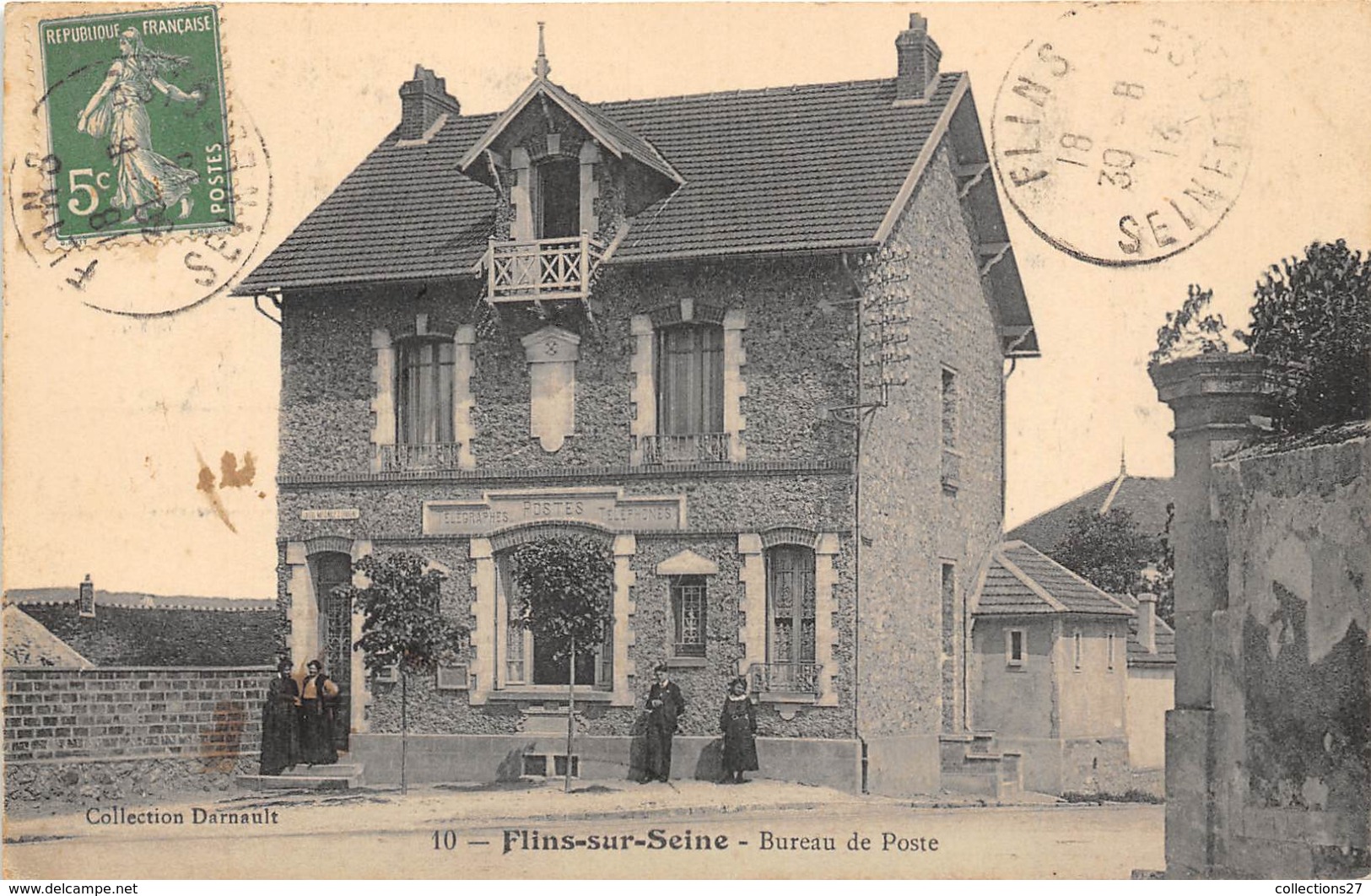 78-FLINS-SUR-SEINE- BUREAU DE POSTE - Flins Sur Seine