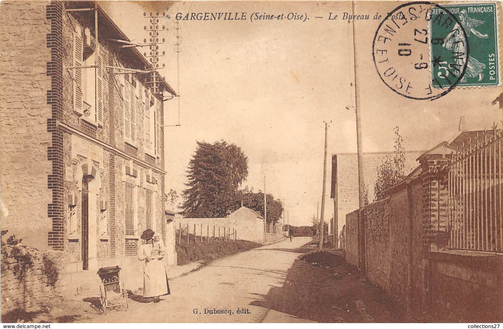 78-GARGENVILLE- LE BUREAU DE POSTE - Gargenville