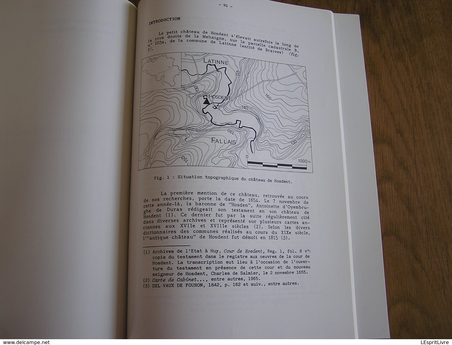 VIE ARCHEOLOGIQUE N° 23 1986 Archéologie Régionalisme Thorembais Saint Trond Chapelle Fallais Château Latinne Brabant