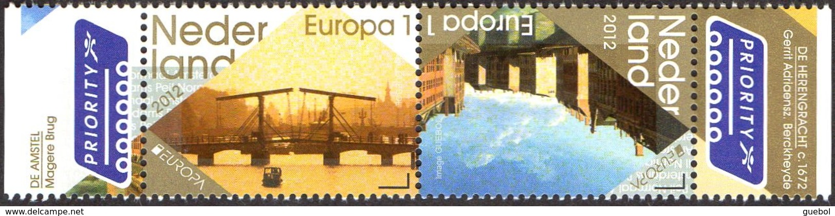 CEPT / Europa 2012 Pays Bas N° 2883 Et 2884 ** Tourisme - 2012